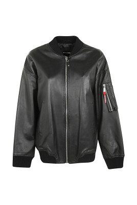 blouson-bomber-oversize-en-cuir