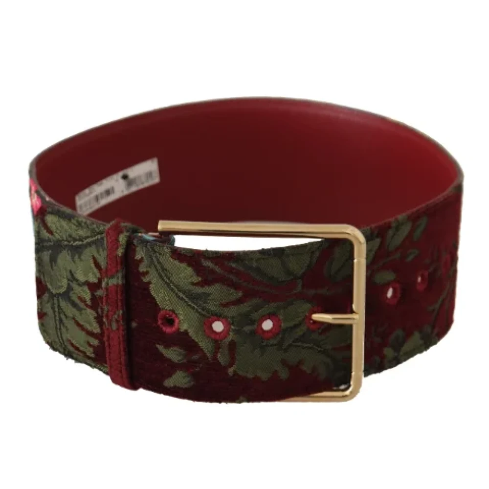 Dolce & Gabbana Pre-owned Fabric belts Multicolor Dames