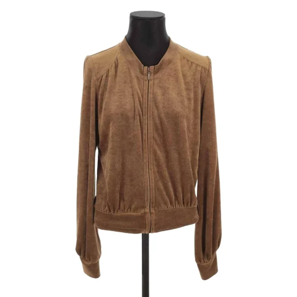 Isabel Marant Pre-owned Polyester outerwear Brown Dames
