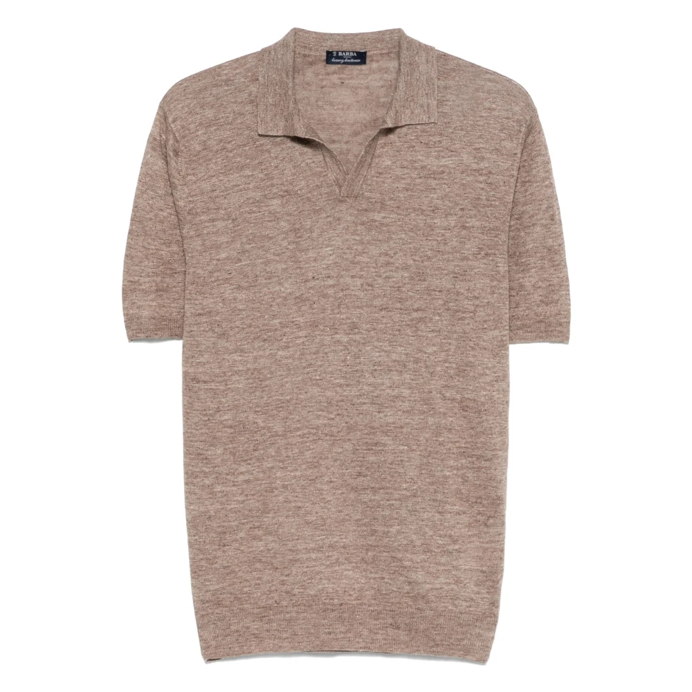Knitwear > V-neck Knitwear - - Barba - Modalova