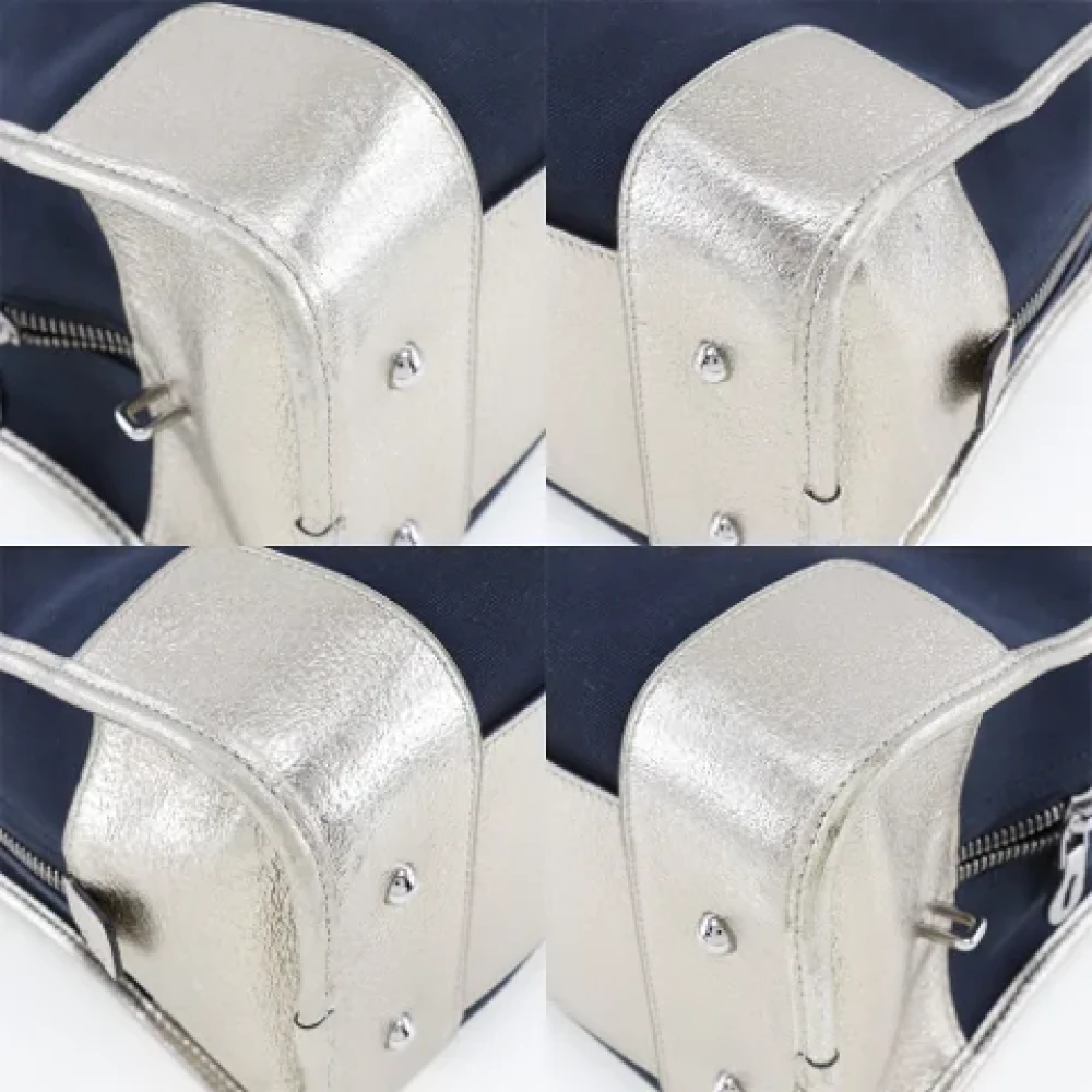 Loewe Pre-owned Canvas handbags Blue Dames