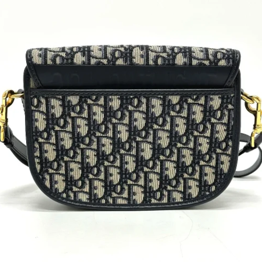 Dior Vintage Pre-owned Leather dior-bags Gray Dames