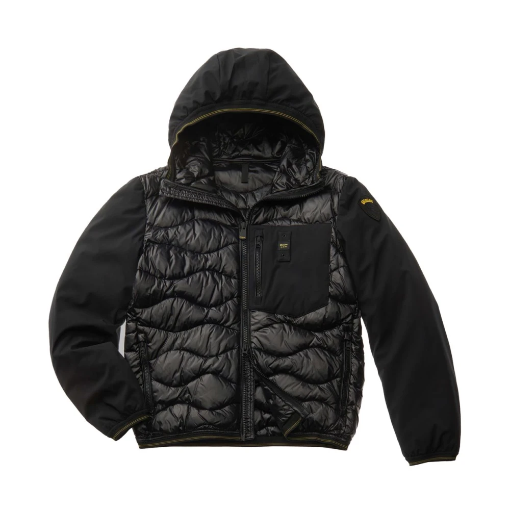 Blauer Boston Technische Jas Black Heren