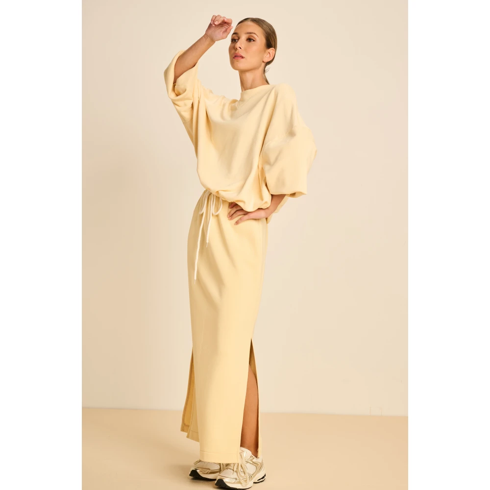 March23 Estelle Rok Beige Dames