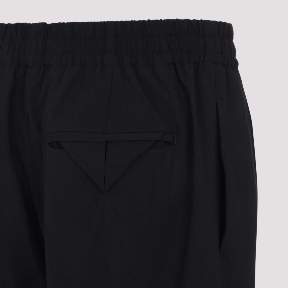 Bottega Veneta Midnight Blue Fine Wool Pants Blue Heren