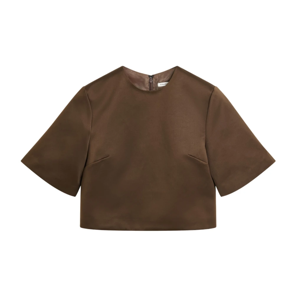 By Malene Birger Elegante Zwarte Jurk voor Vrouwen By Herenne Birger Brown Dames