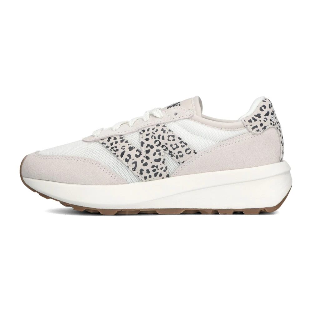 New Balance Panther Print Lage Top Sneakers Dames Schoenen Beige
