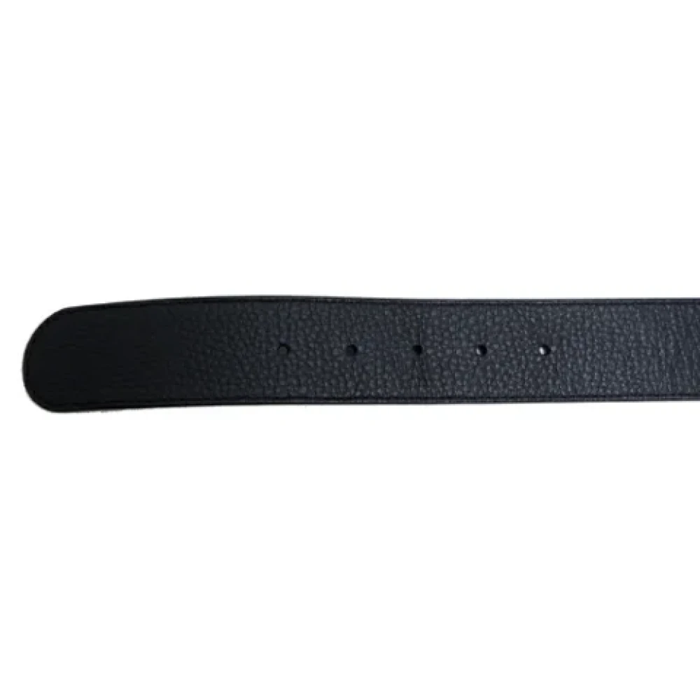 Gucci Vintage Pre-owned Leather belts Black Dames