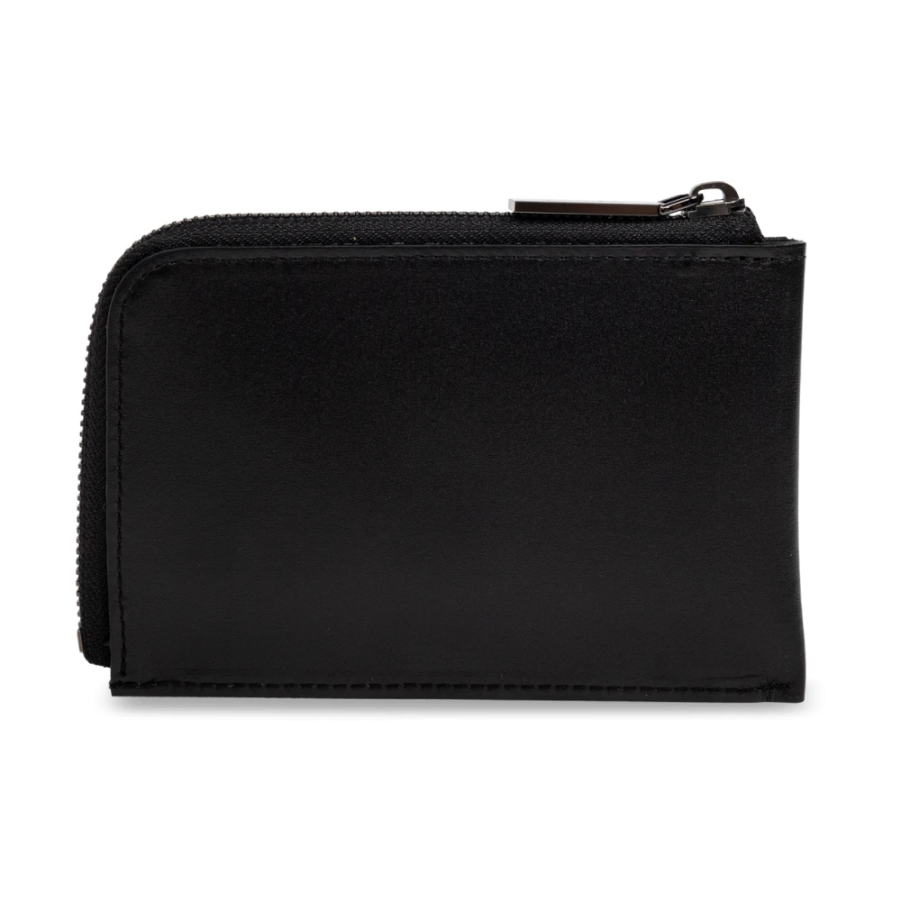Yohji Yamamoto Leren portemonnee Black Unisex