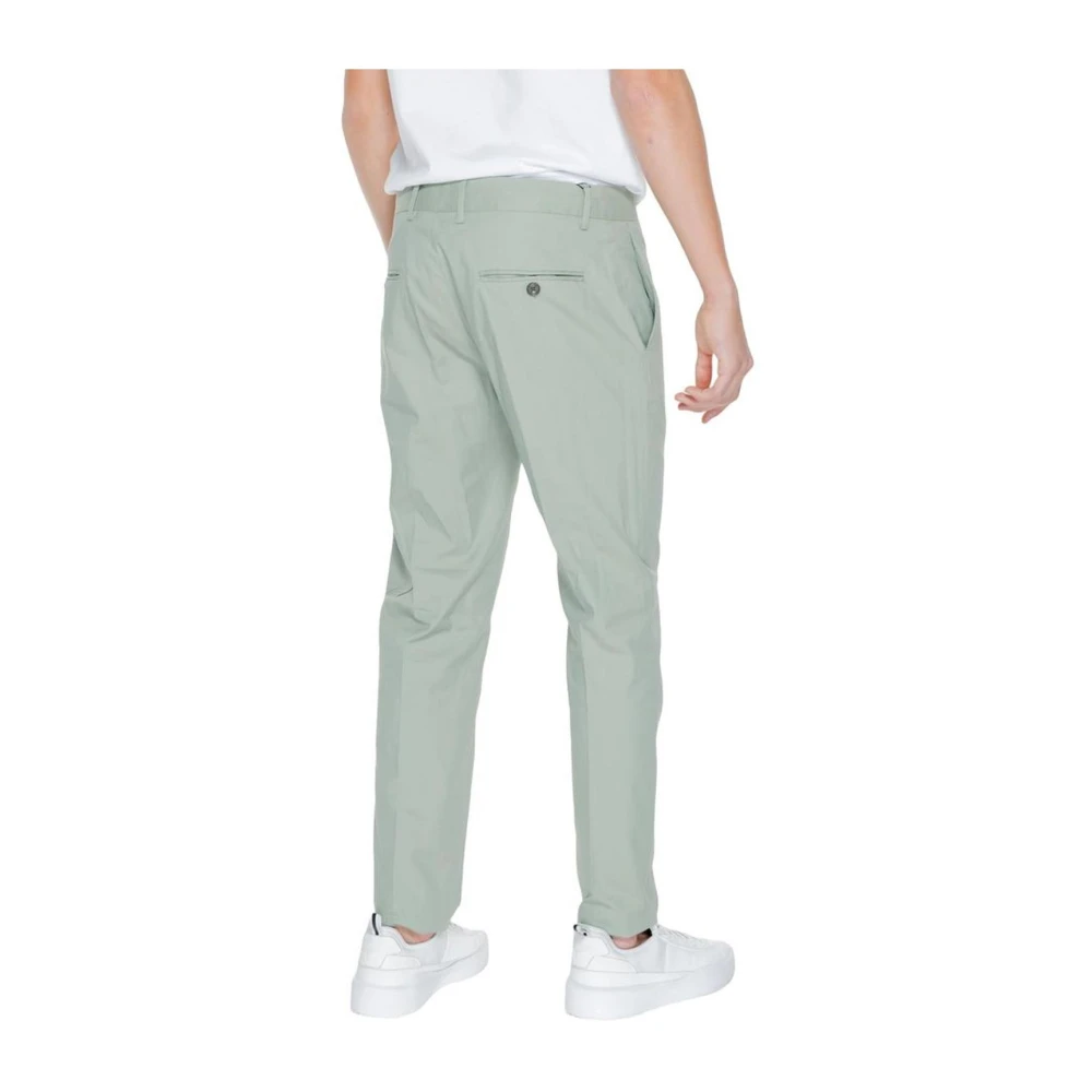 Antony Morato Groene Katoen Modal Pakbroek Green Heren