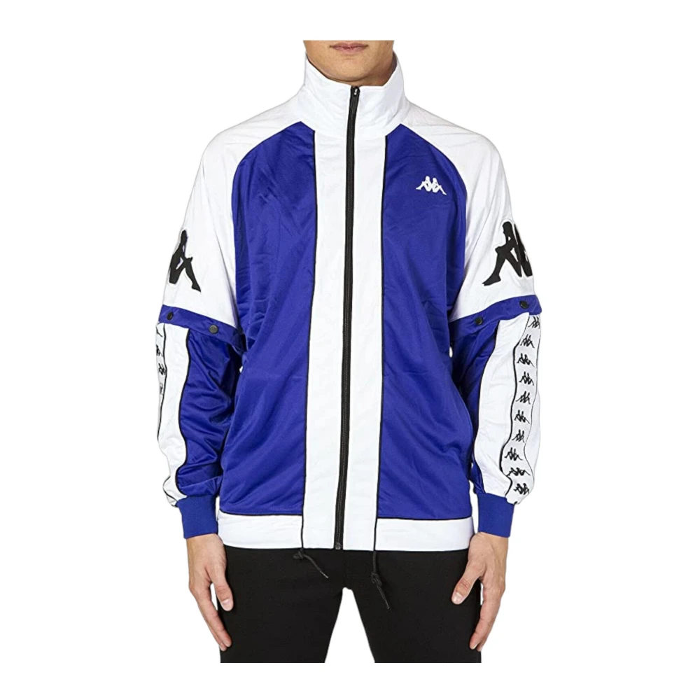 Kappa Sweater met rits Blue Heren