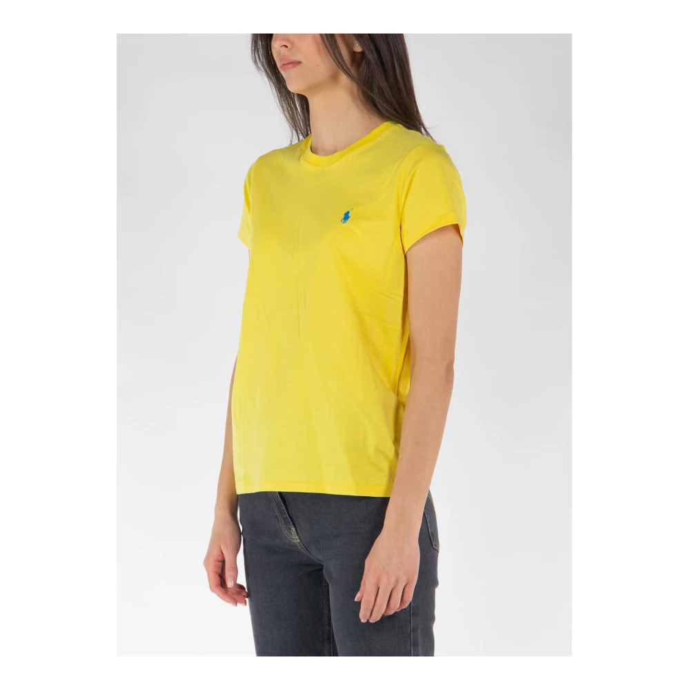 Polo Ralph Lauren Cool Fit T-Shirt Yellow Dames