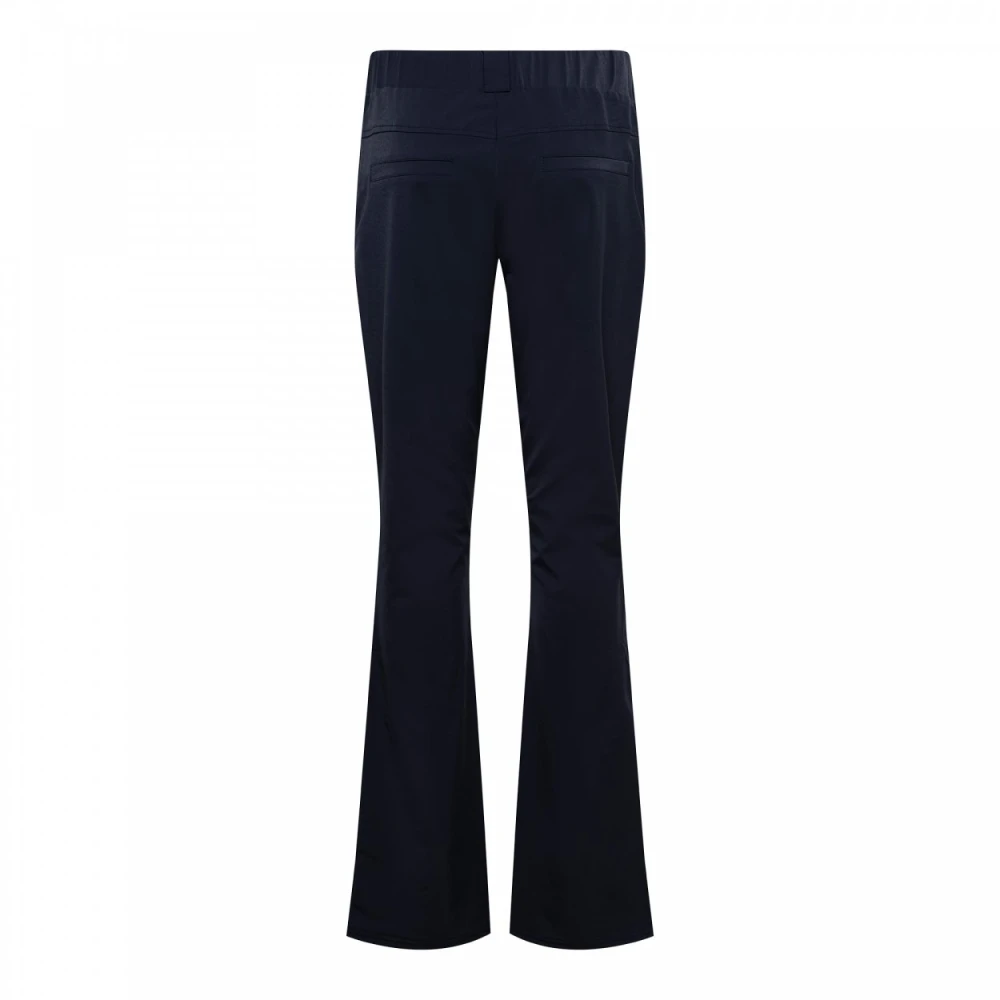 &Co Woman Flare Broek met Zakken Gray Dames