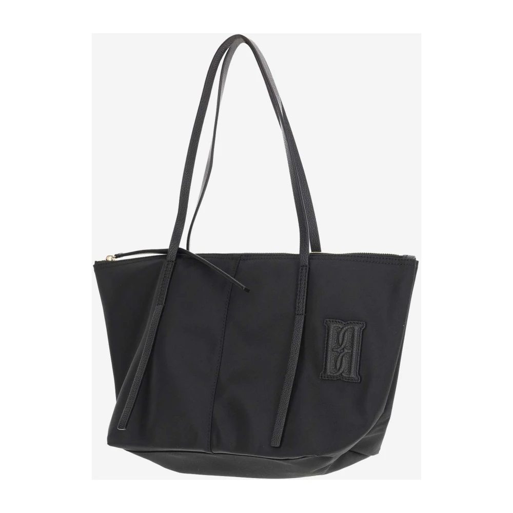 By Malene Birger Elegante Zwarte Jurk met Uniek Ontwerp By Herenne Birger Black Dames