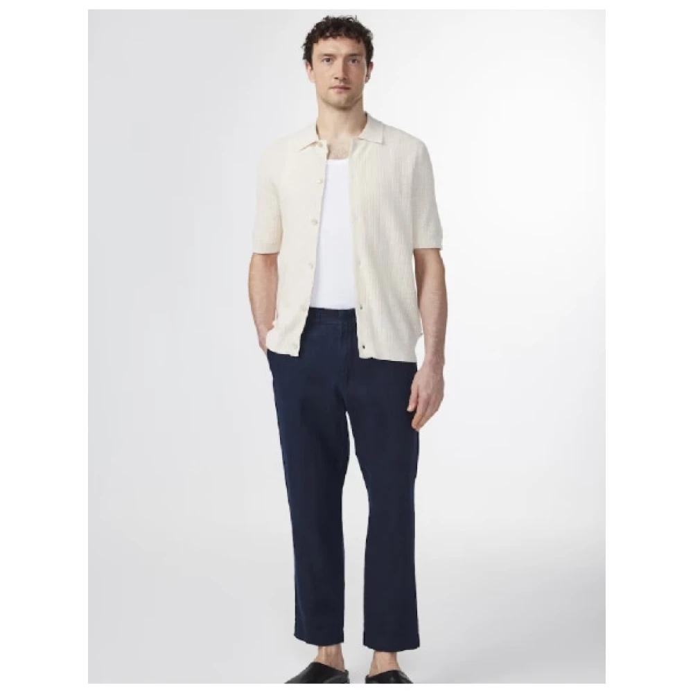 Nn07 Korte knoopsluiting polo Gray Heren