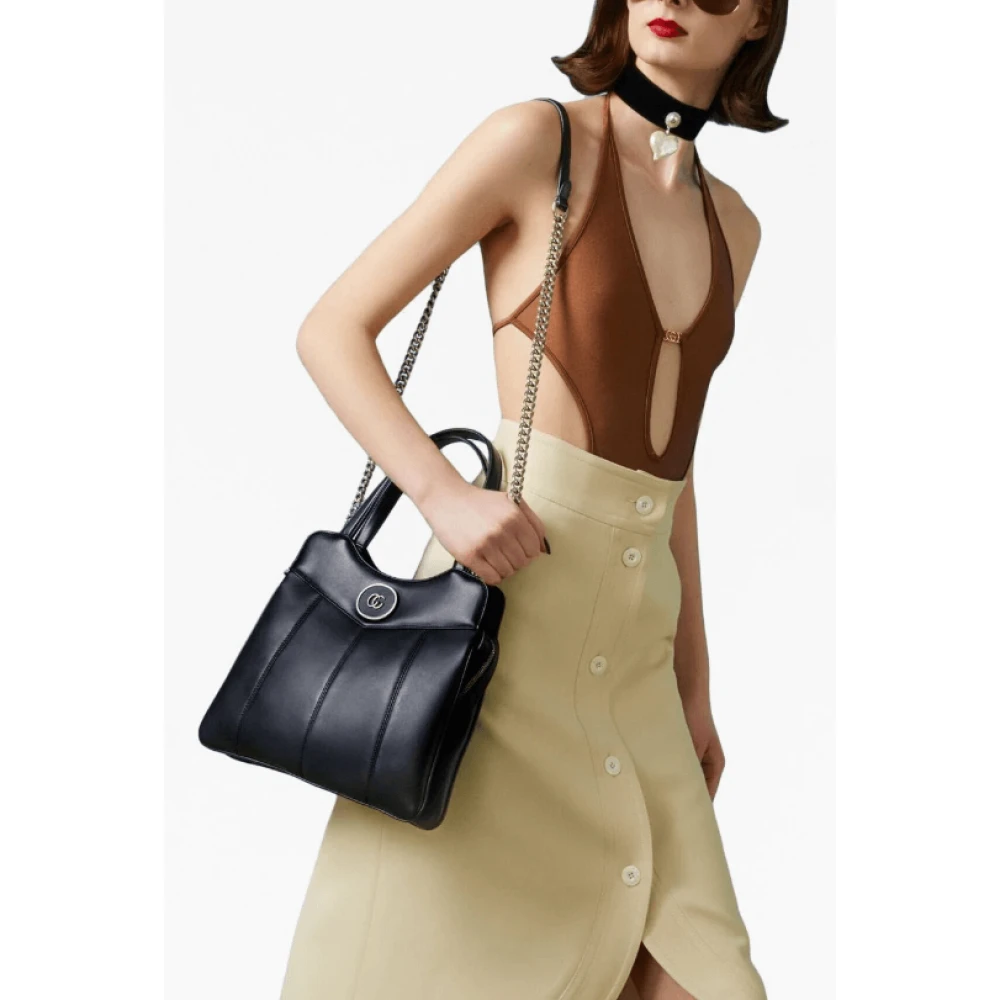 Gucci Small GG Tote Bag Black Dames
