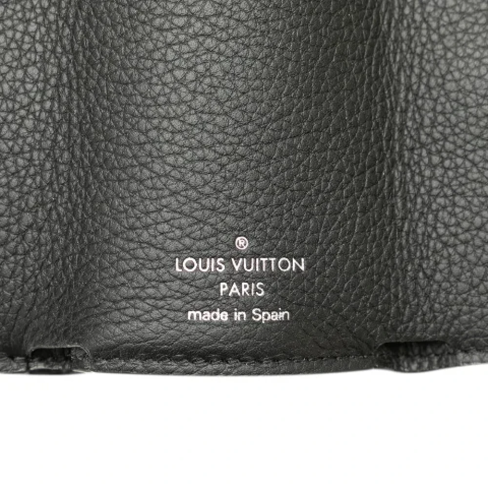 Louis Vuitton Vintage Pre-owned Leather wallets Black Heren