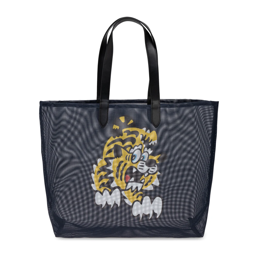Kenzo Transparante shopper tas Blue Dames