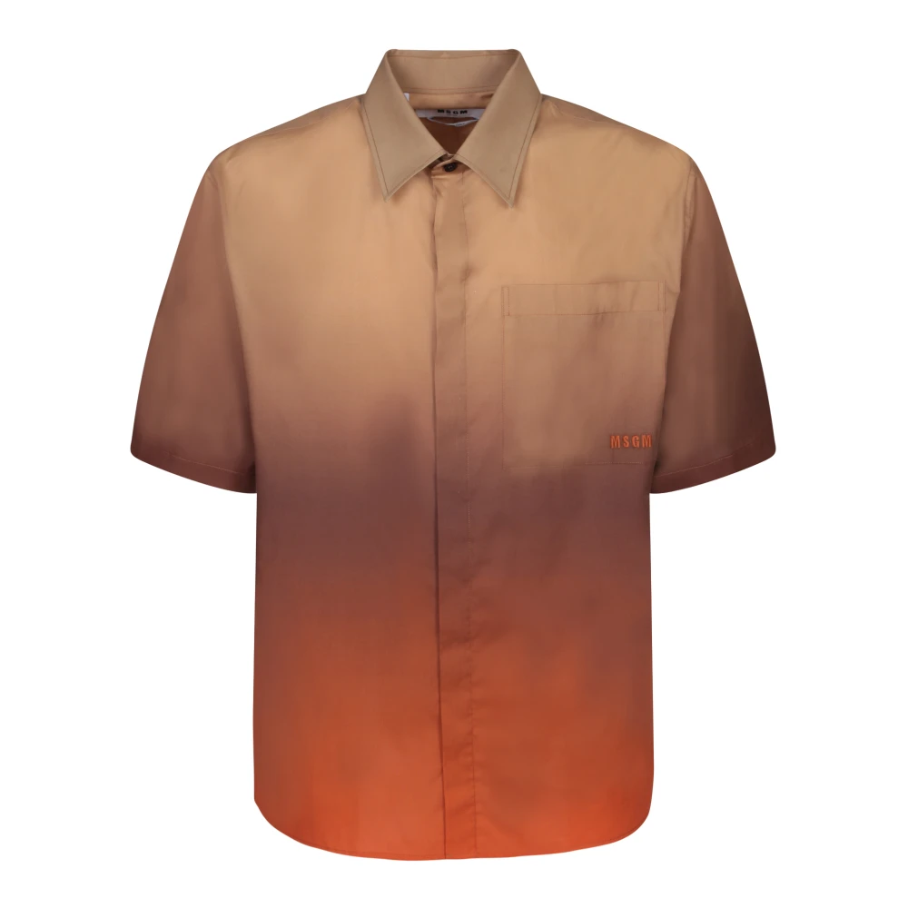Shirts > Short Sleeve Shirts - - Msgm - Modalova
