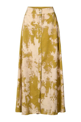 misty-button-skirt-mustard-gold