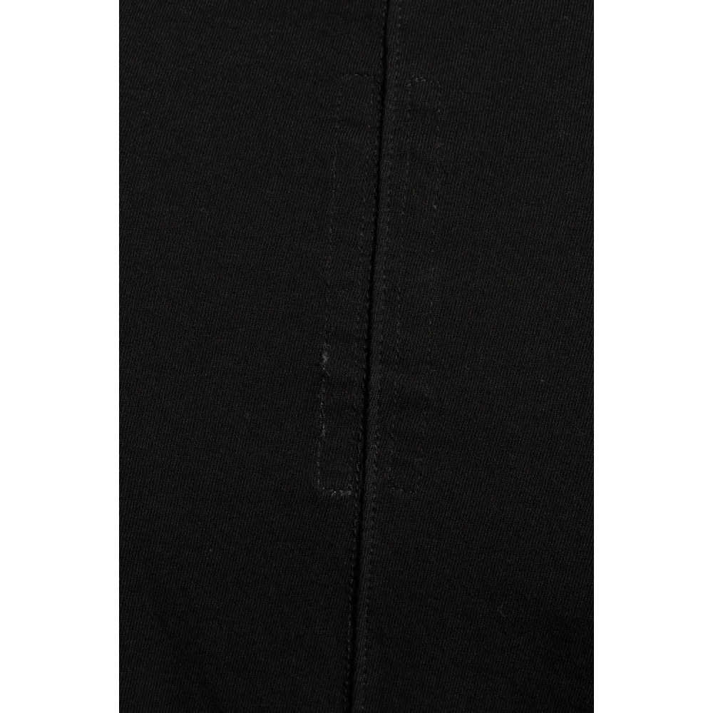 Rick Owens T-shirt Bard Black Heren