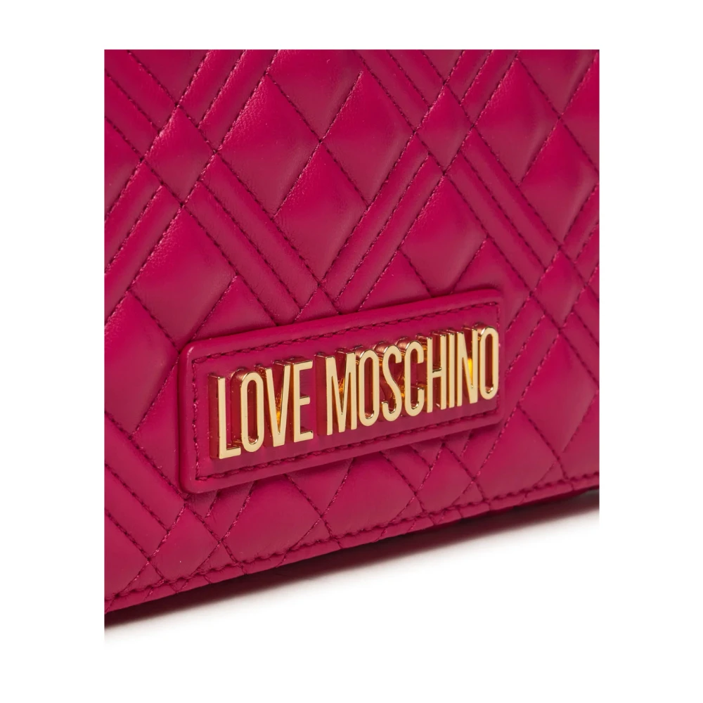 Love Moschino Magenta Tassen voor Stijlvolle Fashionista's Pink Dames