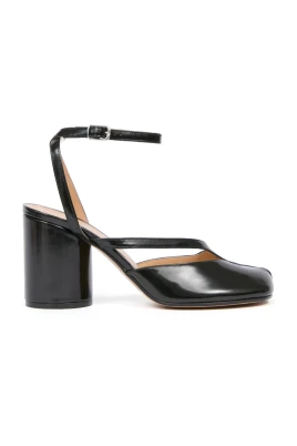 Svart Tabi Sandal Pump