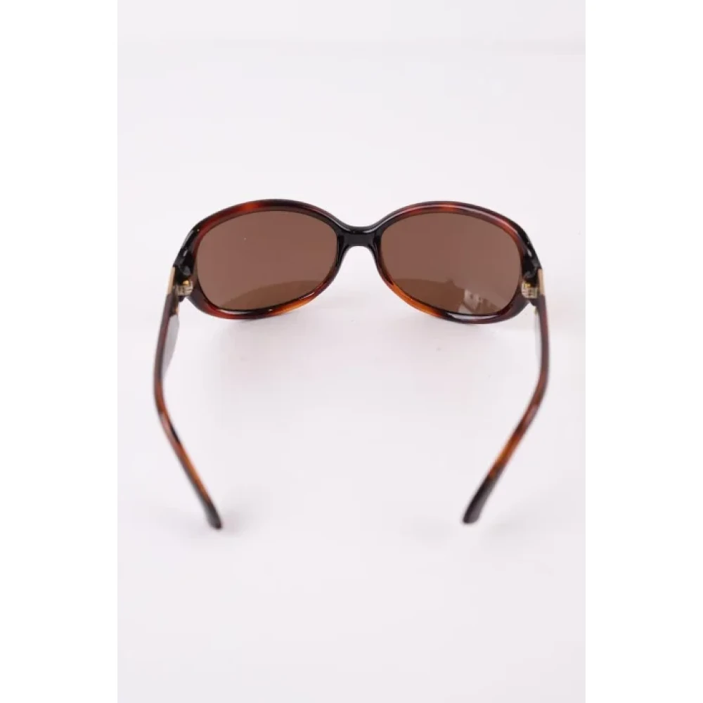 Fendi Vintage Pre-owned Plastic sunglasses Brown Dames