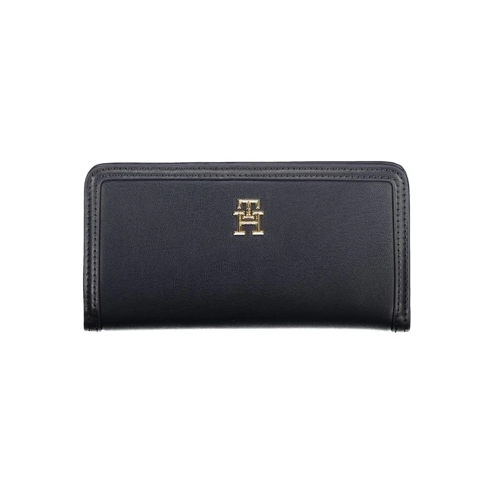 Tommy Hilfiger Blauwe Portemonnee van Polyethyleen met Meerdere Compartimenten Blue Dames