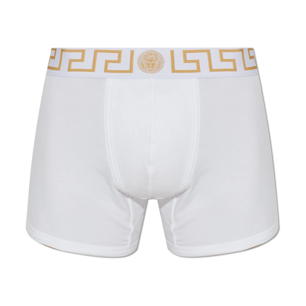 Versace Herren Weiß Unterwäsche, Lgröße: