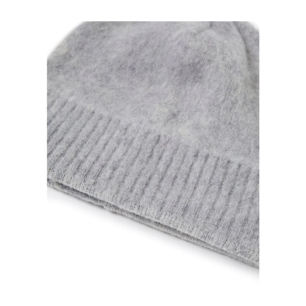 Iceberg Technische wollen gebreide muts Gray Dames