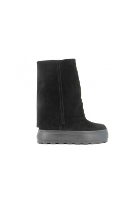 Bottes CASADEI En Cuir Verni Noir - Talon Plateforme - Pointure 40 - Très Bon état D'occasion