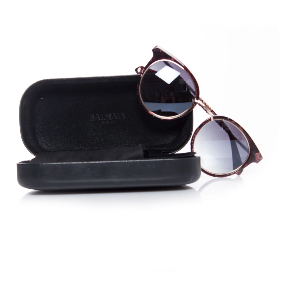 Balmain Pre-owned zonnebril Red Dames