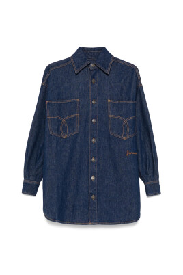 indigo-blue-button-up-shirt