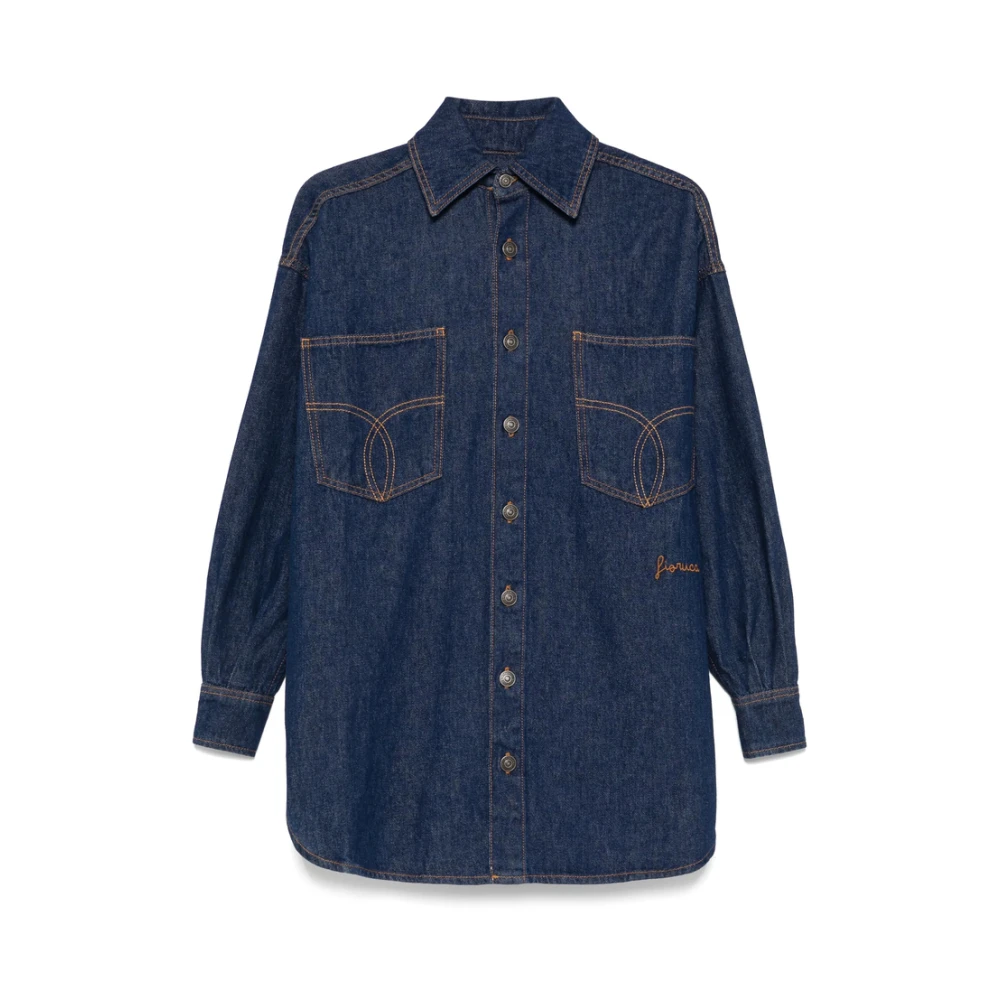 Blouses & Shirts > Denim Shirts - - Fiorucci - Modalova