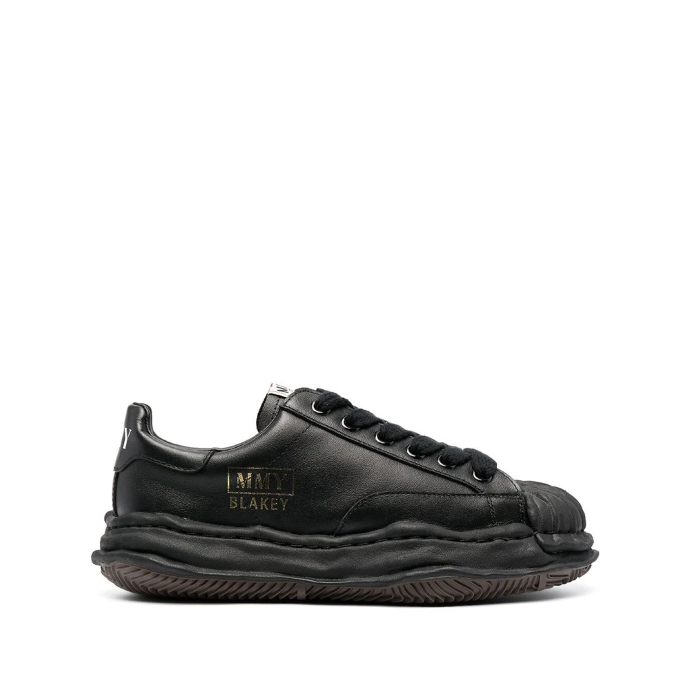 Mihara Yasuhiro Zwarte Blakey Low Sneakers Heren Schoenen