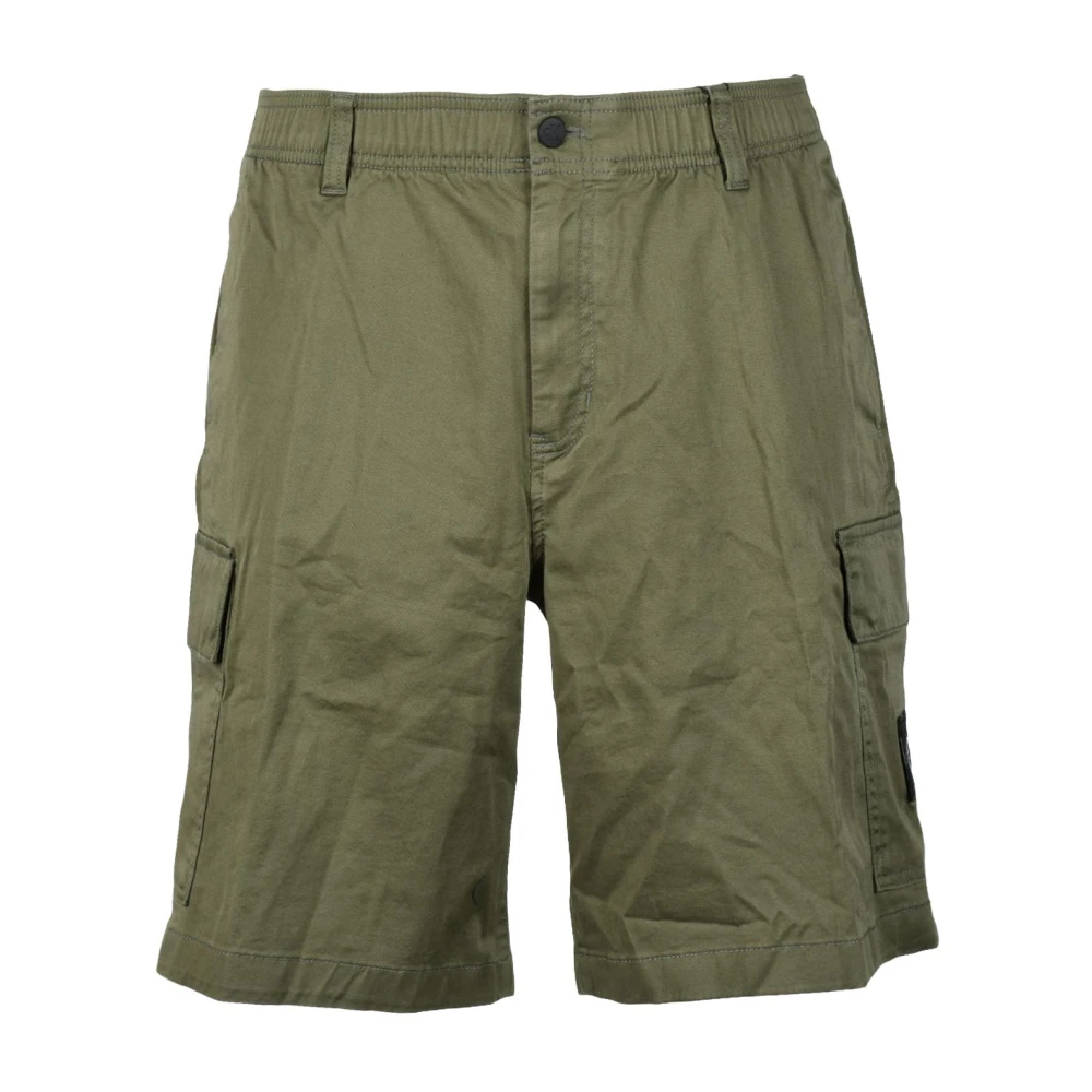 Calvin Klein Jeans Denim Bermuda Shorts Green Heren