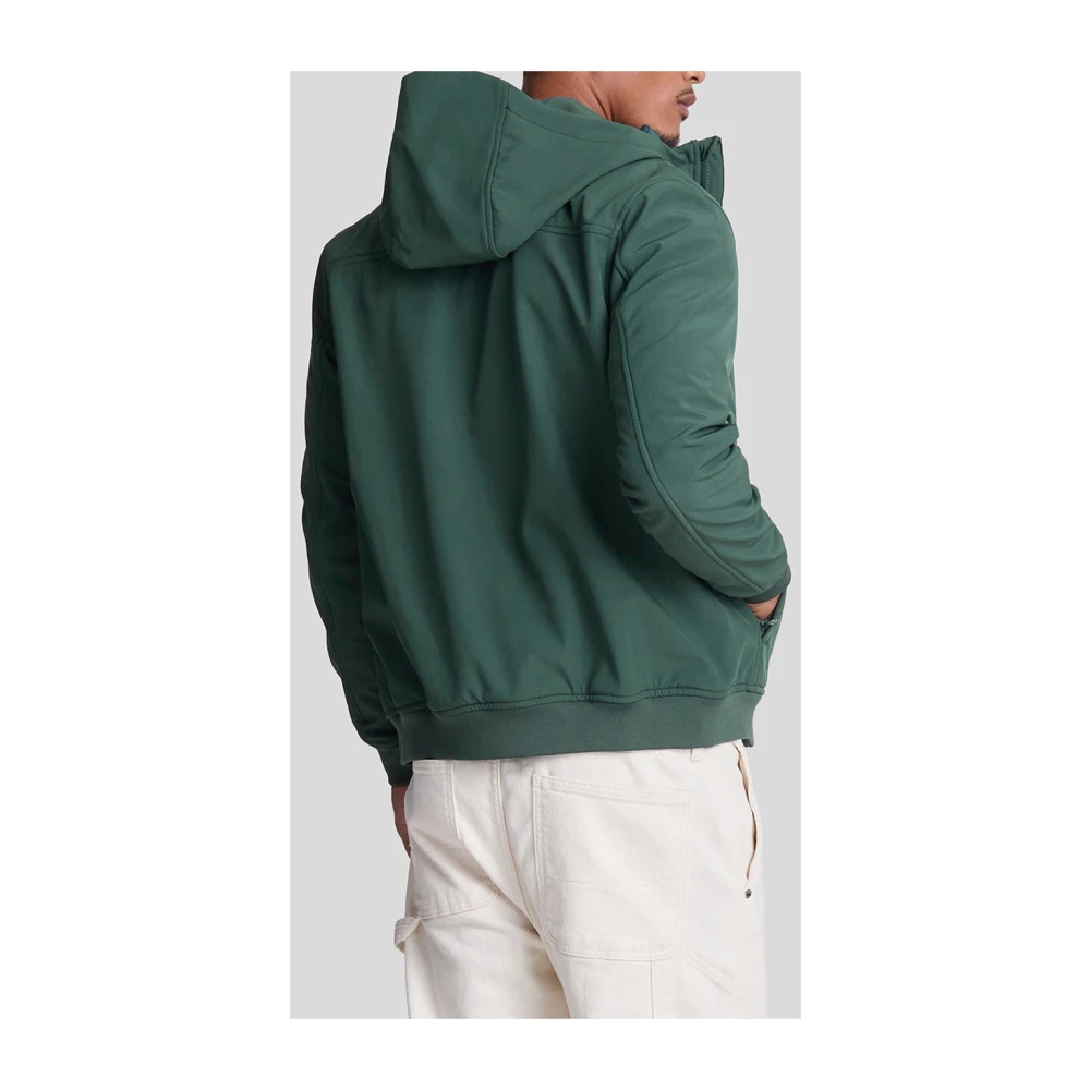 Lyle & Scott Elegante Softshell Fleece Jas Green Heren