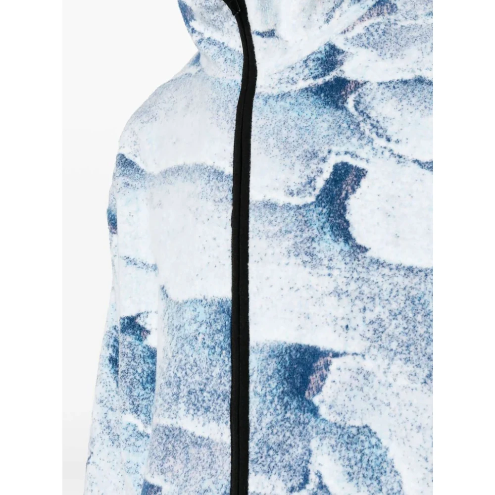 Bonsai Blauwe Abstracte Jas Blue Heren