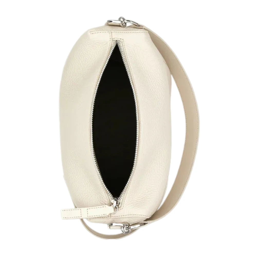 Hogan Script Design Leren Handtas White Dames