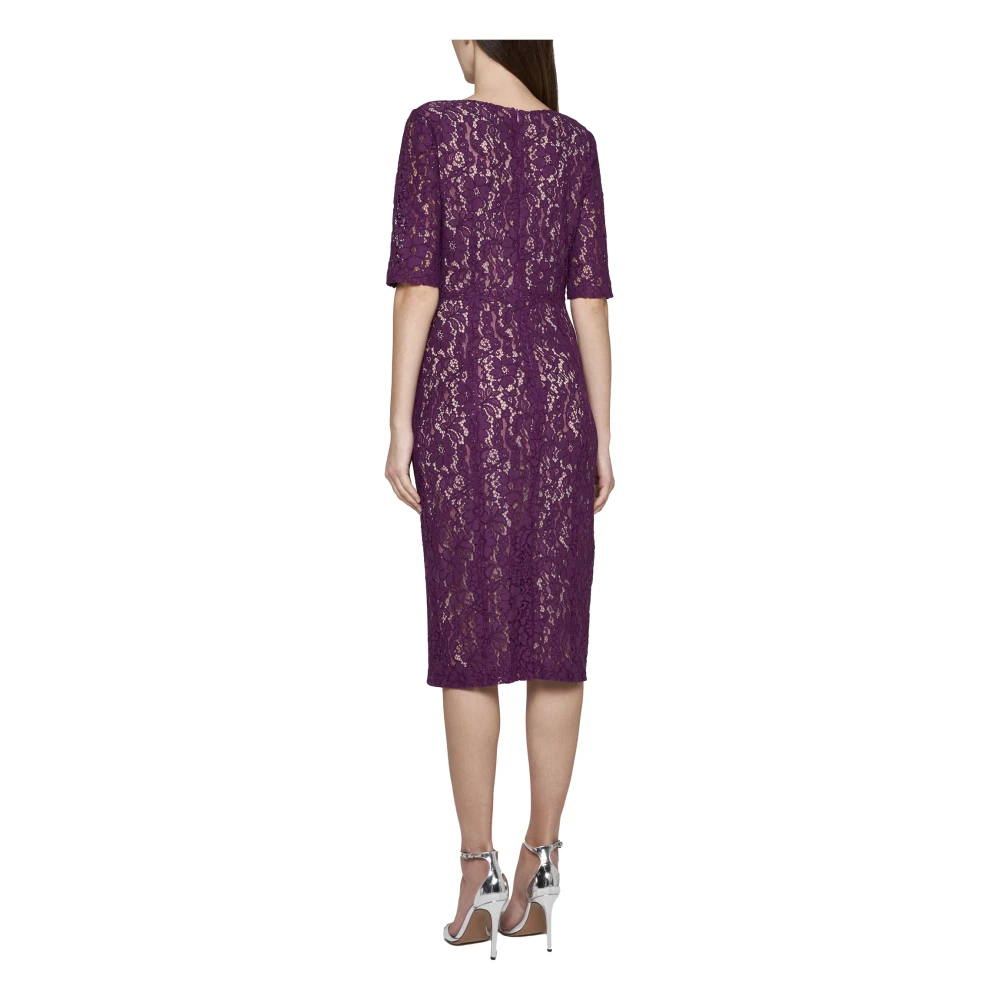 Blanca Vita Rode Elegante Jurk Purple Dames