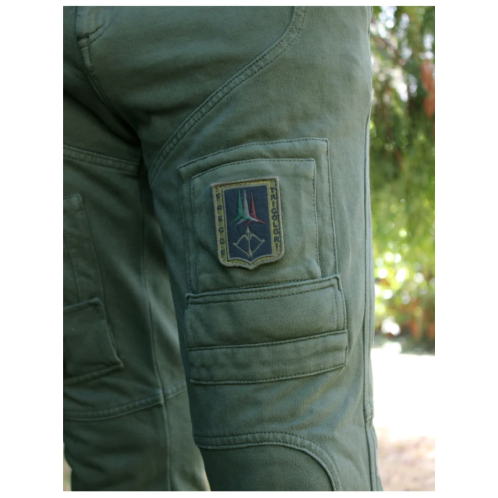 aeronautica militare Katoenen Anti-G Joggingbroek Green Heren