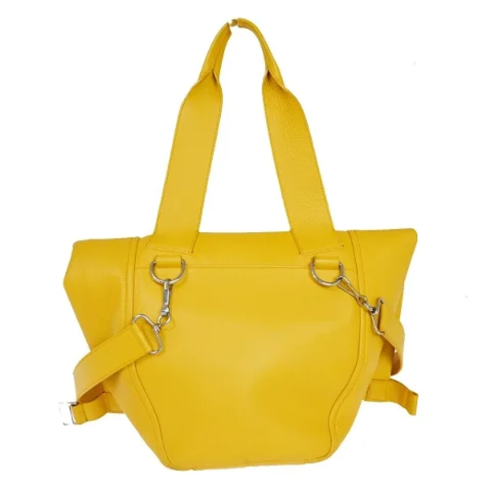 Balenciaga Vintage Pre-owned Leather balenciaga-bags Yellow Dames