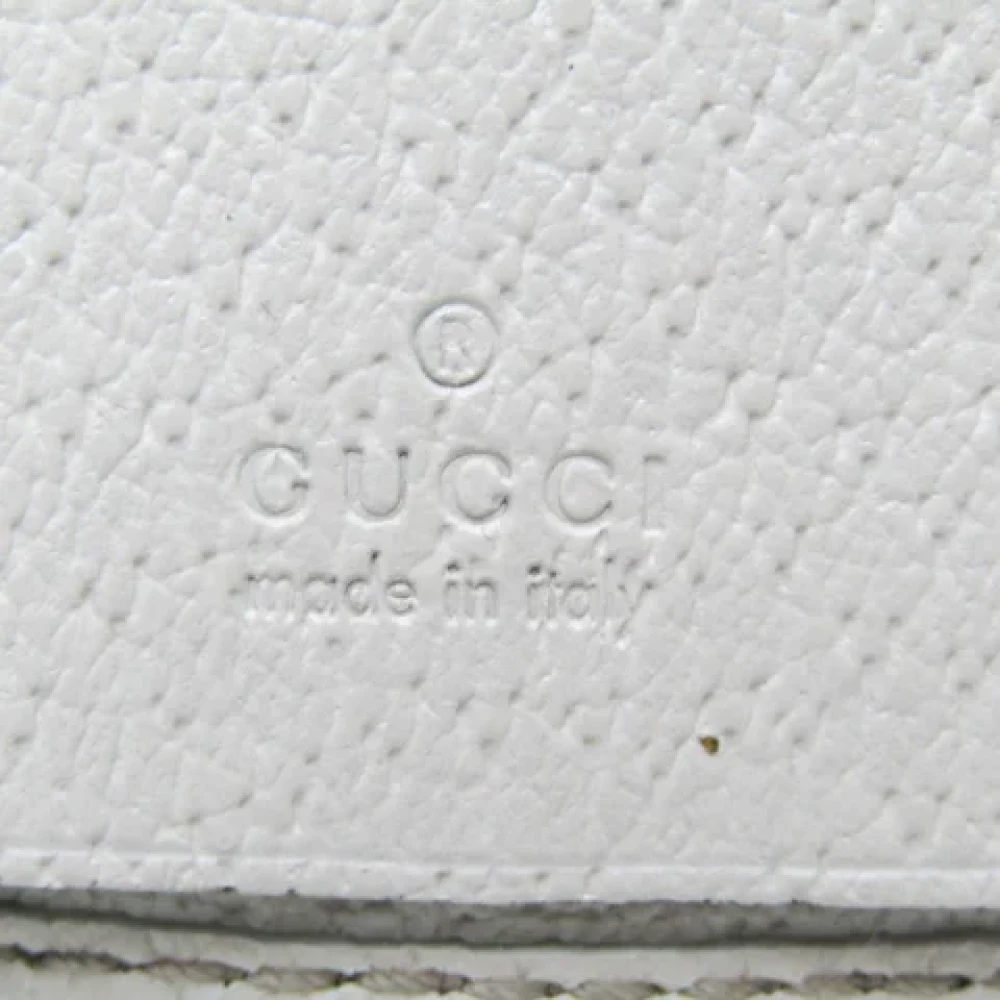 Gucci Vintage Pre-owned Fabric key-holders Beige Dames