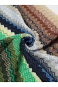 echarpe-en-laine-zigzag-vert