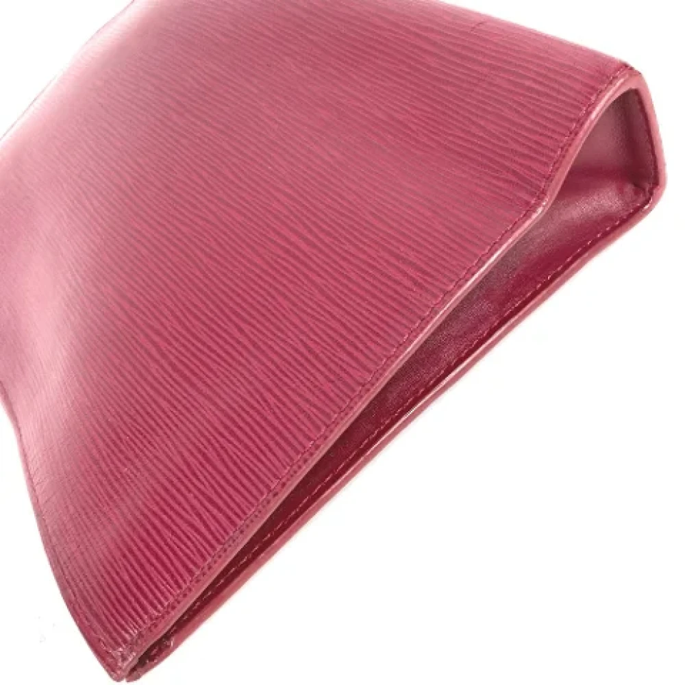 Louis Vuitton Vintage Pre-owned Leather louis-vuitton-bags Red Dames