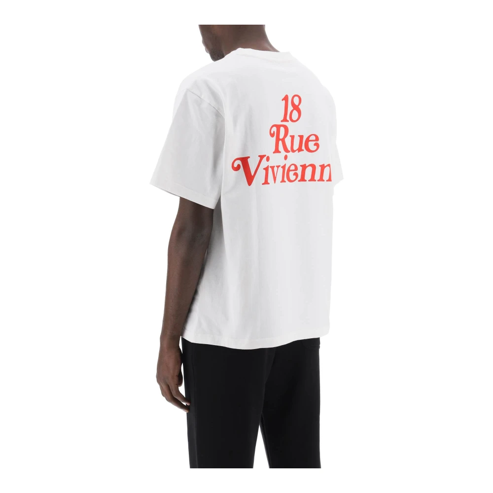 Kenzo Verdy Print Organisch Katoenen T-Shirt White Heren