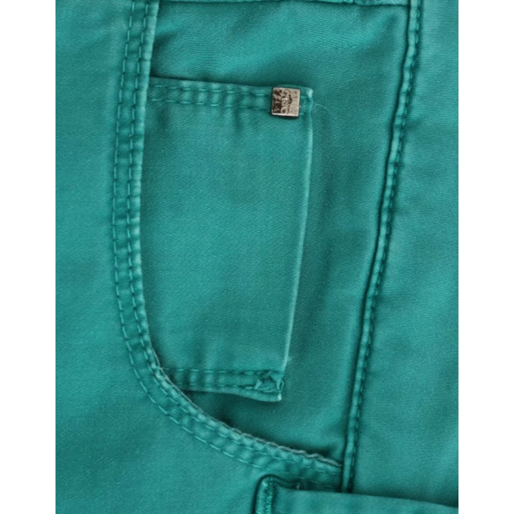Costume National Groene Straight Leg Jeans Elegant Stijl Green Dames