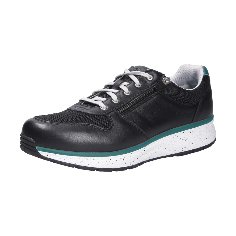 Joya Comfortabele Zwarte Rits Schoen Dynamo Heren Schoenen
