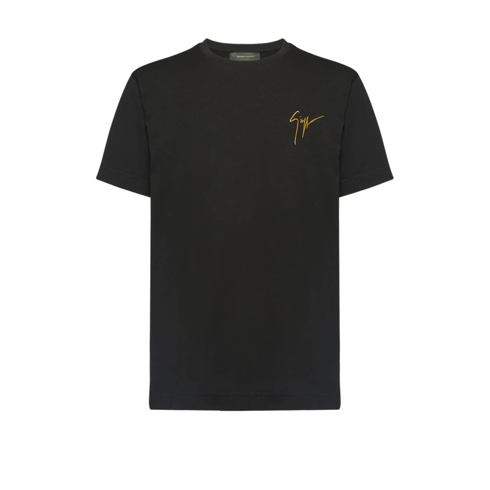 Giuseppe Zanotti Stiliga T-shirts för Män och Kvinnor Black, Herr